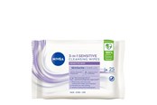 Gesichtspflege - Nivea Reinigungstücher 3in1 Beruhigend 25 Stück - 4005900283252