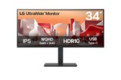 Bildschirm - 34" LG UltraWide 34BA75QE-B - 3440x1440 (UWQHD) - 60Hz - IPS - 90W USB-C - KVM switch - 34BA75QE-B