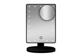 Einrichtung - Gillian Jones Makeup Mirror with LED Light Touch Function and GWP Suction Cup Mirror - Black - 10263-00