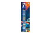 Utensilien zum Schreiben und Zeichnen - Staedtler Pencil HB bc edition multiverse - 170BK3E2-1