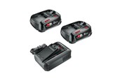 Akkus & Ladegeräte - Bosch Battery Starter Set 18V 2x2.5 Ah AL18V-44 - 1600A031T5