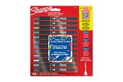 Utensilien zum Schreiben und Zeichnen - Sharpie Creative Marker Acrylic Paint Pens | Brush-Tip Water-Based Paint Markers | Assorted Colours | 12 Count - 2201183
