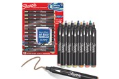 Utensilien zum Schreiben und Zeichnen - Sharpie Creative Marker Acrylic Paint Pens | Earth Tones | Bullet Tip | Assorted Colours | 12 Count - 2213421