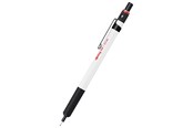 Utensilien zum Schreiben und Zeichnen - Rotring 500 Mechanical Pencil | 0.5mm HB Lead | White hexagonal plastic barrel and non-slip textured metal grip - 2218725