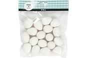 Kunst & Handwerk Ausstattung - Creativ Company - Quail eggs White 18 pcs. - 51023