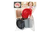 Spielküche & Zubehör - Ecoiffier 100% Chef Pans and Dining Set 8pcs. - 10990