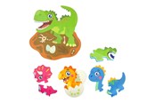 Baby Spielzeug - Toi-Toys Little Stars Foam Floor Puzzle Dino 36 pcs. - 72487A