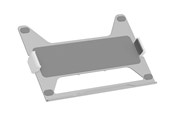 Wandhalterungen, AV-Halterungen & AV-Möbel - Multibrackets M Basic mounting component - for notebook - silver - Max - recommended for - 7350105217968