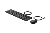 Tastaturen - HP Desktop 320MK - Tastatur & Maus Set - Belgien - Schwarz - 9SR36UT#AC0