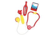 Rollenspiele - Toi-Toys - Doctor's set in Roder Doctor's bag 6 pcs. - 18021A