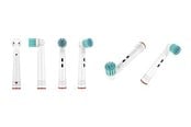 Elektrische Zahnbürsten - Nordic Quality Bürstenköpfe Sensitive Brush Heads - 10-Pack - EB17S-P-10