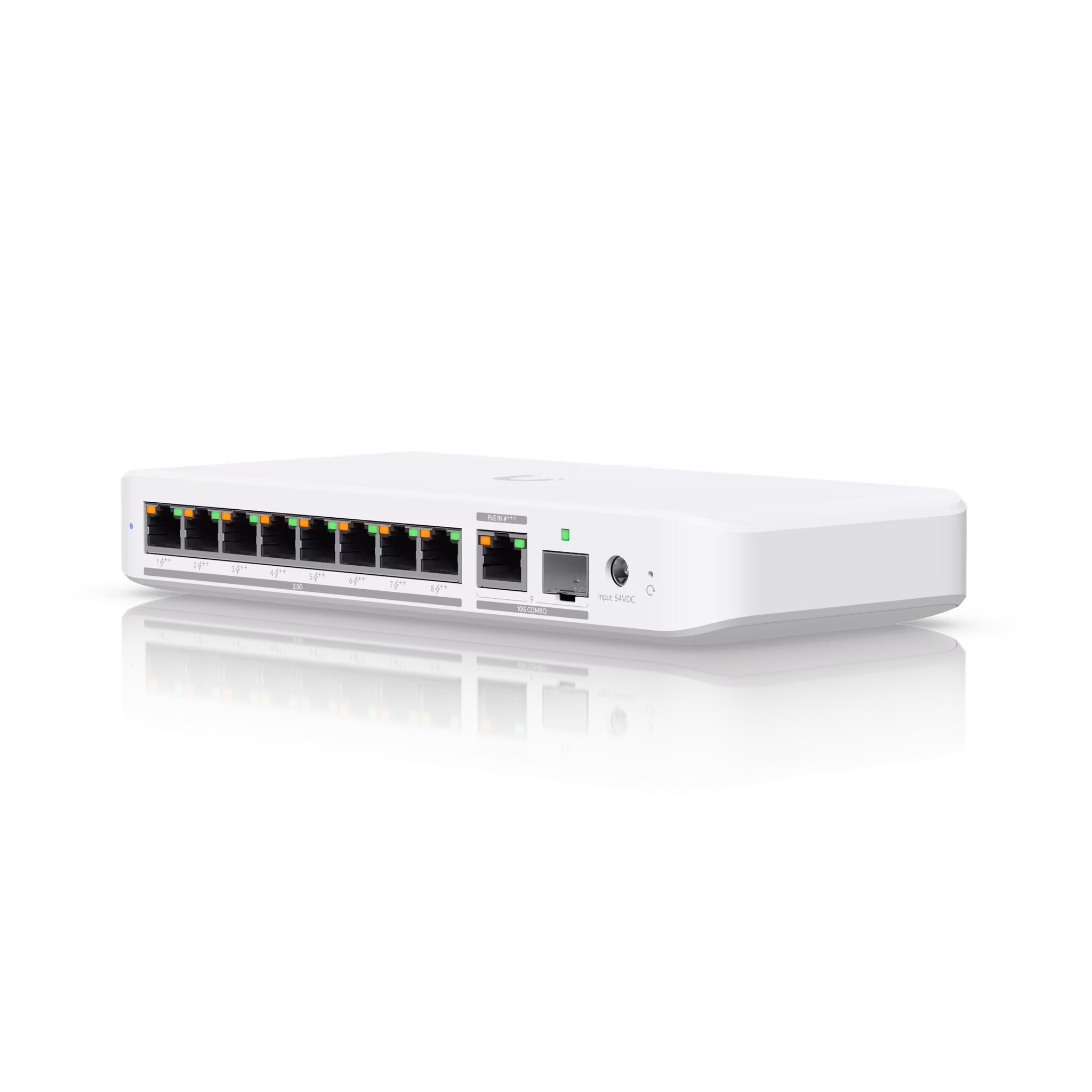 Switches - Ubiquiti UniFi Switch Flex 2.5G PoE (No AC Adapter) - USW-Flex-2.5G-8-PoE