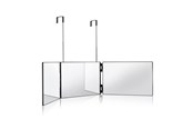Kosmetik Spiegel - UNIQ 360 Faltbares Make-up Spiegel mit Aufhängung – Dreifach Schminkspiegel - 7299