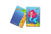 Spielzeug - Folat BV - Invitations Mermaid 8pcs. - 65218