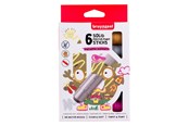 Hobby-Zubehör - Bruynzeel - Gouache Sticks Metallic 6 pcs. - 60159206