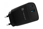 Handys - Adapter und Ladegeräte - Natec Ribera power adapter - GaN - USB 24 pin USB-C - 30 Watt - NUC-2141