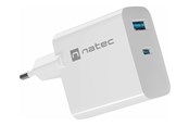 Handys - Adapter und Ladegeräte - Natec Ribera power adapter - GaN - USB 24 pin USB-C - 45 Watt - NUC-2142