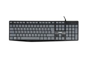 Tastaturen - iBOX Eris - keyboard - QWERTY - grey black Input Device - Tastaturen - Grau - IKC2010G