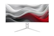 Monitor - 34" LC Power M34-Q-C-PRO - 3440x1440 (UWQHD) - 165Hz - VA - 65W USB-C - KVM switch - LC-M34-Q-C-PRO