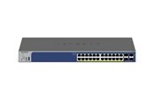 Switches - Netgear S3300-28X (GS728TX) - 28-Port Gigabit Ethernet Stackable Smart Switch with 2 Copper 10G and 2 SFP+ 10G Ports - GS728TX-300EUS