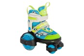 Spiele im Freien - Hudora Roller Skates My First Quad LED Auto Size 30-33 - 22052