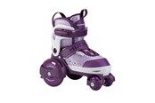 Spiele im Freien - Hudora Roller Skates My First Quad Purple Size 30-33 - 22062