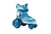 Spiele im Freien - Hudora Roller Skates My First Quad Blue Size 30-33 - 22064