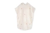 Babypflege - Filibabba Embroidered beach poncho GOTS - Ocean Blossom - FI-03574