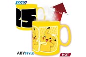 Merchandise - ABYstyle - POKEMON Heat Change Mug Pikachu 25 King size - Becher - ABYMUGA155