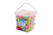 Wasserspielzeug - SES Creative Lots of Splash Balls - 70 Reusable Water Balloons in Bucket - 02405