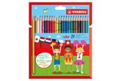 Utensilien zum Schreiben und Zeichnen - STABILO color - Colored Pencil - Set With 24 Pieces - 1924/77-11