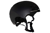 Spiele im Freien - Hudora Skater Helmet with Kled and Led Black Size S (53-55cm) - 84178