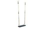 Spiele im Freien - Hudora Rubber Swing Black - 72175/00