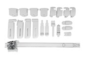 Babypflege - BabyDan Fittings for FlexiFit Metal/Ebba Safety Gate Metal whitE - 300332