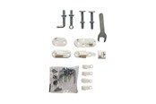 Babypflege - BabyDan Fittings for MultiDan / Liva Safety Gate metal White - 300339