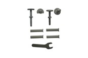 Babypflege - BabyDan Fittings for Avantgarde/ Asta/ Premier Safety Gates White - 300538