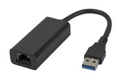Netzwerkadapter (Netzkarte, Druckserver, u.s.w.) - Deltaco USB-A Gigabit Network Adaptor - USB3-GIGA-MAPT