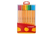Utensilien zum Schreiben und Zeichnen - STABILO point 88 - Fineliner - ColorParade - Set 20 Pieces - SCH028