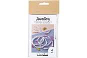 Kunst & Handwerk Ausstattung - Creativ Company - Mini Hobbyset Jewelry Shrink Wrap Bracelets Purple - 977614