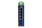 Switches - TRENDnet TI-G51SC - Version v1.0R - switch - industrial with multimode SC port - 5 ports - TAA Compliant - TI-G51SC