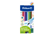Hobby-Zubehör - Pelikan Buntst./12 radierbar, sechskant,FSC - 100401600
