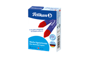 Hobby-Zubehör - Pelikan Wachs-Signierkreide für glatte Untergründe Schachtel mit 12 Stück Rot - 400141575