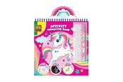 Kreativ-Spiele - SES Creative Activity Colouring book glitter 3 in 1 - 3 activities in 1 colouring book - 00117