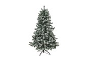Einrichtung - NORDIC WINTER Christmas tree artificial PVC - 180x118 cm - "FROST" w/snow Class B+ - 780-162