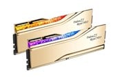 Arbeitsspeicher (RAM) - G.Skill Trident Z5 Royal Neo RGB DDR5-6000 - 64GB - CL26 - Dual Channel (2 pcs) - AMD EXPO - Gold mit RGB - F5-6000J2636H32GX2-TR5NG