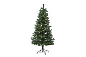 Einrichtung - NORDIC WINTER Christmas tree artificial PVC - 200X106 cm - "ALEX" Class B - 780-117