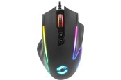 Maus - Speed-Link Speedlink DECUS NX RGB Gaming Mouse - Rubber Black - Gaming Maus (Schwarz) - SL-680024-RRBK