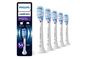 Elektrische Zahnbürsten - Philips Bürstenköpfe Sonicare Premium Gum Care - White - 5 pcs - HX9055/87