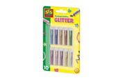 Kreativ-Spiele - SES Creative Biodegradable Glitter - 10 Colours of Glitter - 00252
