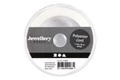 Kunst & Handwerk Ausstattung - Creativ Company - Polyester Cord White 50m - 415838